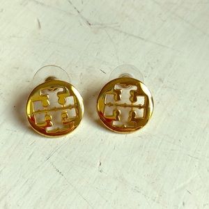 Gold Tory Burch Earrings